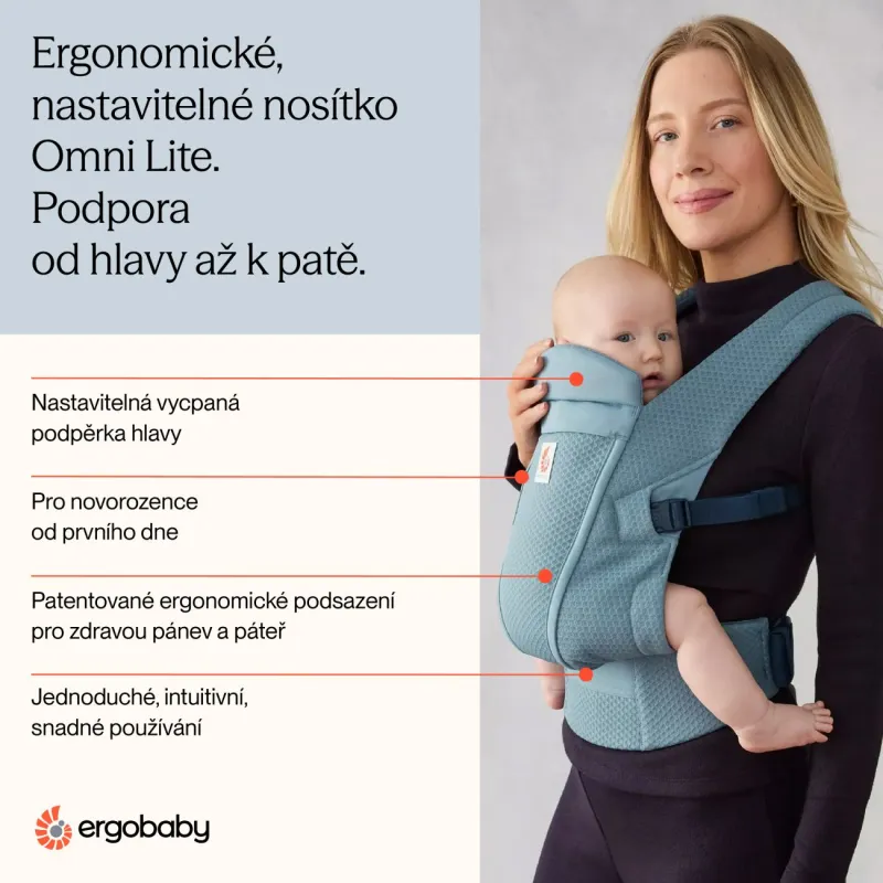 ERGOBABY | Nosítko OMNI LITE Mesh