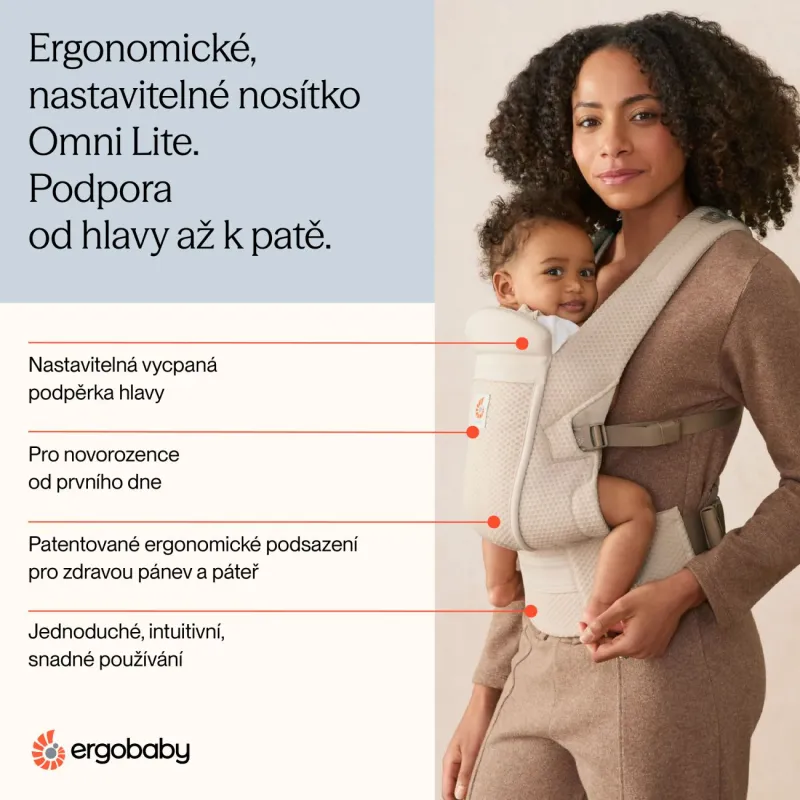 ERGOBABY Nosítko OMNI LITE Mesh